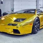 Gold-wrapped Lamborghini Diablo
