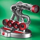  iXoost iPhone dock crafted out of F1 exhaust manifold delivers high decibel