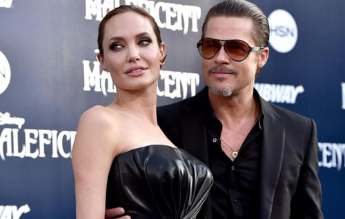 Angelina Jolie and Brad Pitt pic