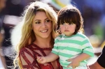 Shakira and son Milan