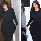 Kim Kardashian in Black