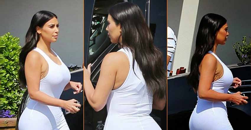 Kim Kardashian Show Baby Bump