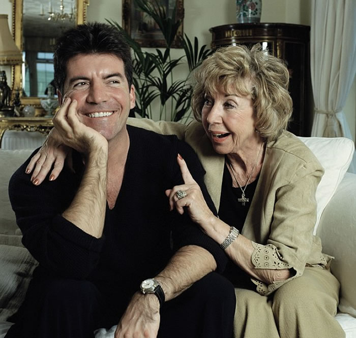 Simon Cowell as mother Julie passes away