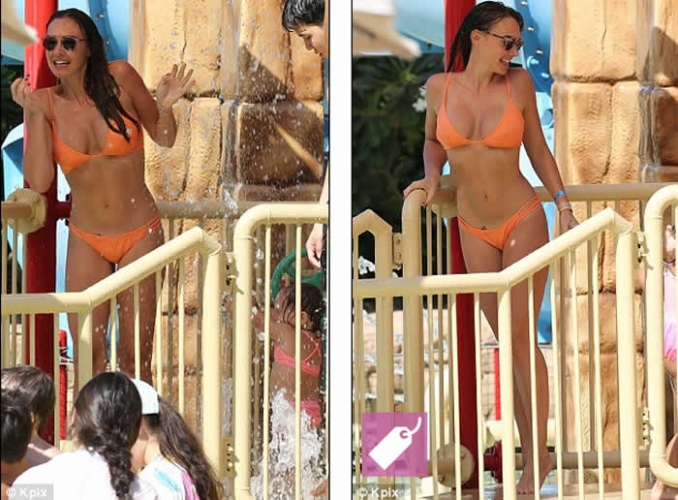 Tamara Ecclestone Incredible Bikini Body Dubai Water Park