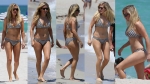 Ellie Goulding Slips into Striped Bikini During Getaway in Miami