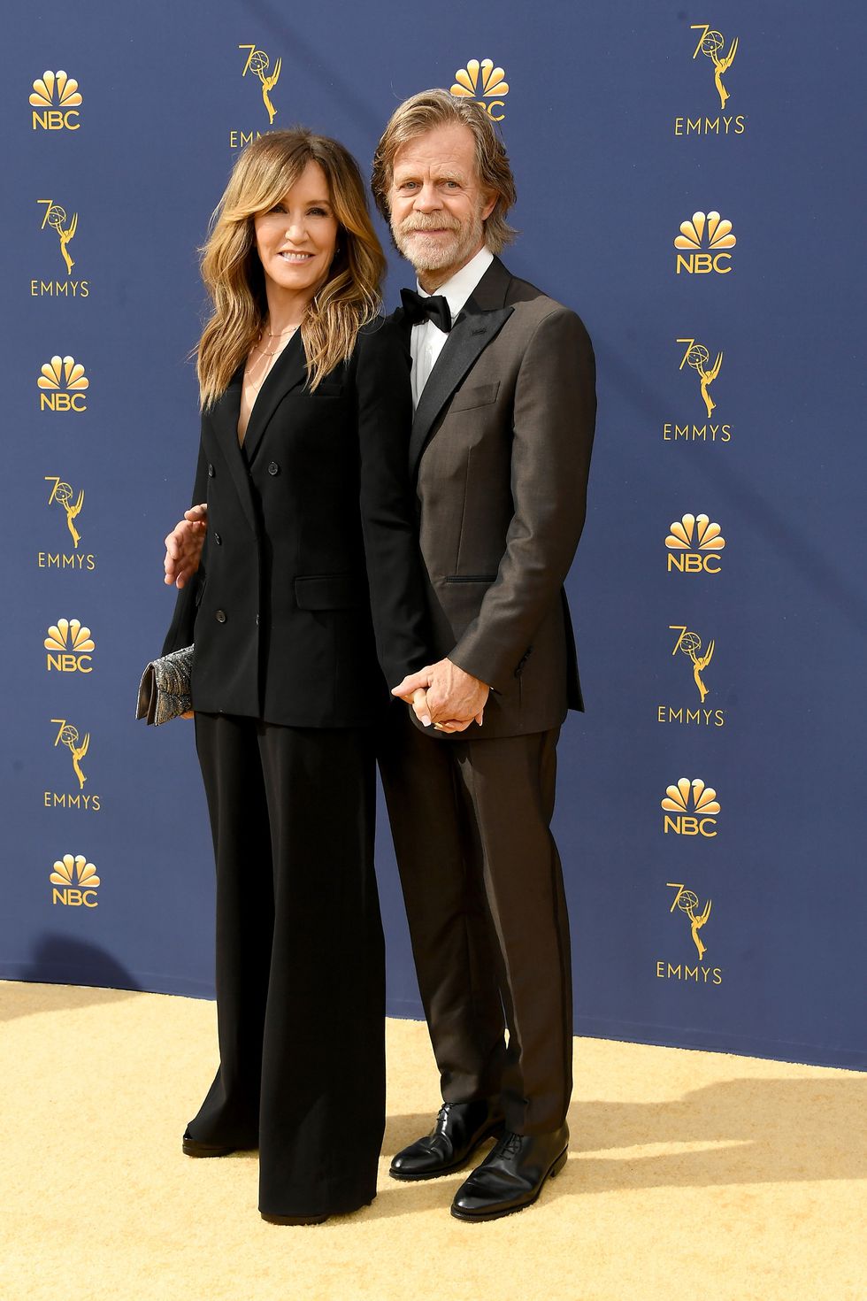 Felicity Huffman and William H. Macy