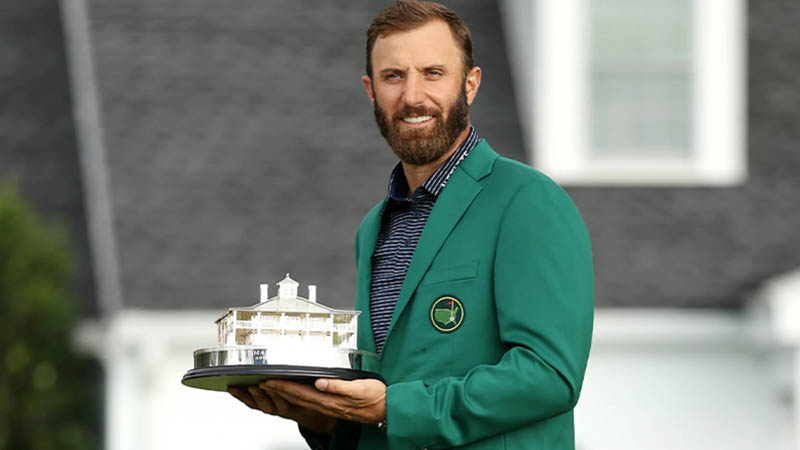  Dustin Johnson wins the Masters with lowest score in tournament history