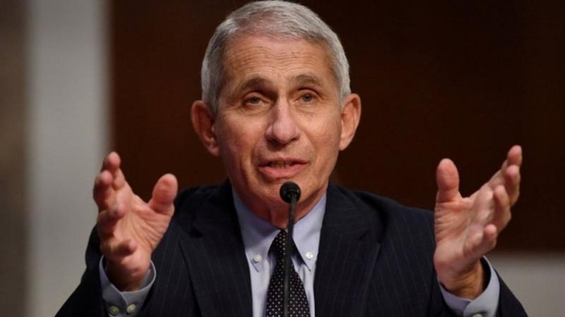  Dr. Fauci Tells How Long Americans Will Have to Wear Masks on Airplanes