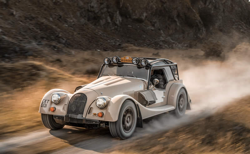  Morgan goes off-road with Rally-inspired Plus Four CX-T