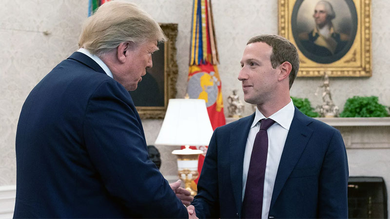  Trump Calls Facebook CEO a ‘Criminal’ for Donating $400m to Election Offices