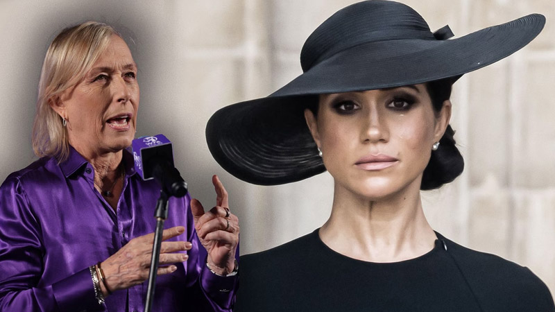  Martina Navratilova asks the magazine for putting Meghan Markle on the cover along with Donald Trump and Kanye West