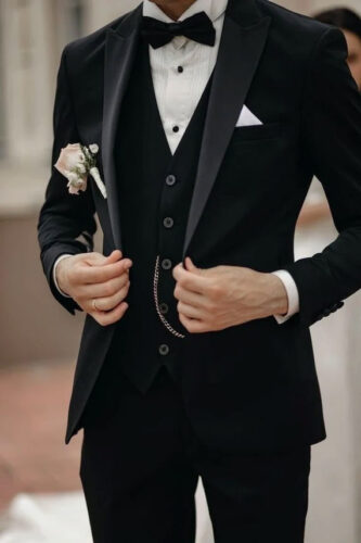 Black 3 Piece Suit