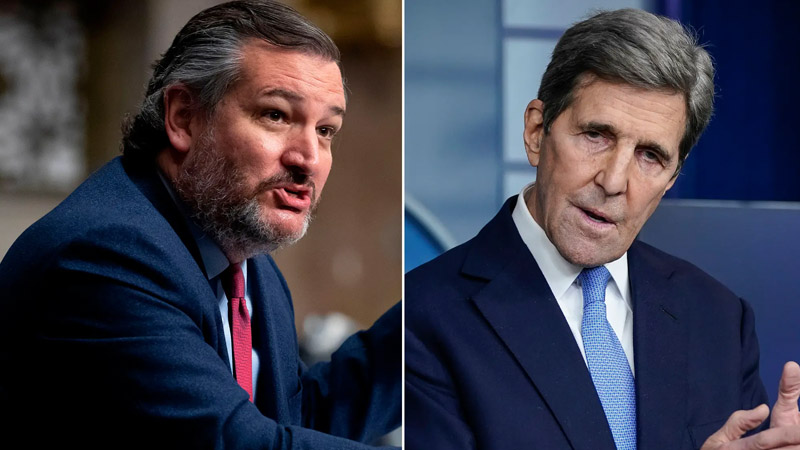  Ted Cruz DROPS John Kerry on his lying, pointy little head for BATS**T claim about ice-free Arctic summer