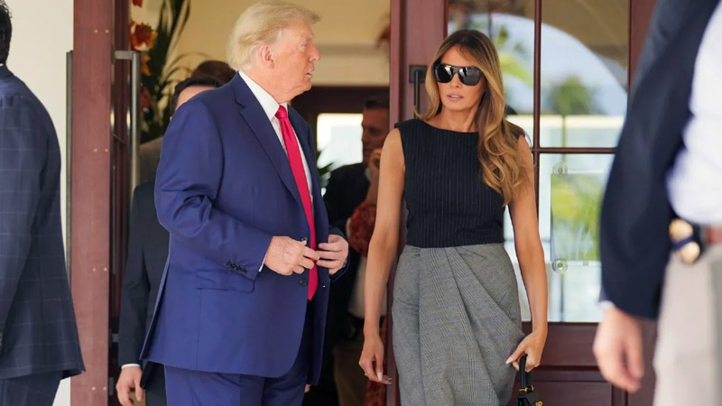  Trump Reveals Concerns About Melania’s Net Worth Amid Legal Issues at Mar-a-Lago