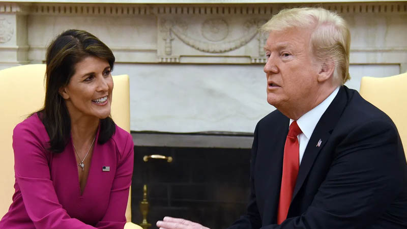  “How should we think you’re going to respect them when it comes to times of war and prevent war and keep them from going,” Nikki Haley Criticizes Trump for Disparaging Remarks About Her Military Husband