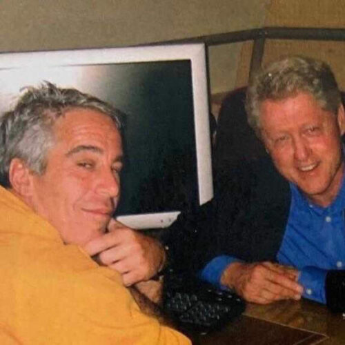 Bill Clinton and Jeffrey Epstein