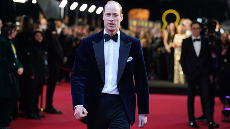  Prince William makes solo appearance at BAFTA amid Kate Middleton’s recovery