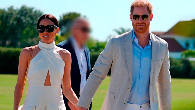  ‘Hot’ Prince Harry steals show at match as Meghan Markle gets ‘cream,