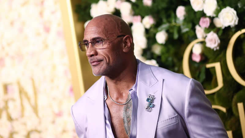 Dwayne Johnson Golden Globes 2025