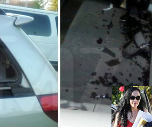 Octomom Nadya Suleman Car Crashed