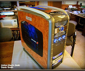 Aston Martin Themed Pc Case is Handcrafted
