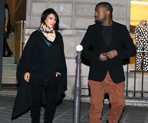 Kim Kardashian and Kanye West Babymoon