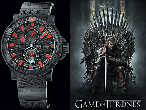 Ulysse Nardin HBO collaborates Game of Thrones watch