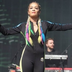  Rita Ora Debuts her Coloured locks at BBC Radio1Big Weekend