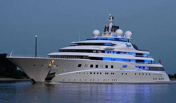 Top 5 biggest Super Yachts in the World