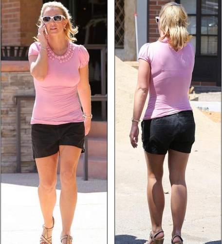 Britney Spears steps out in fitted pink top - Menz Magazine