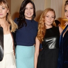  Suki Waterhouse at Three LFW parties with model pals