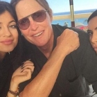  Bruce’s Birthday – Kylie Jenner tones down her infamous pout for dad’s Birthday