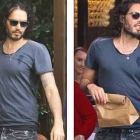  Russell Brand joins his family for lunch in Hollywood