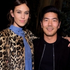 Alexa Chung with Samuel Ku