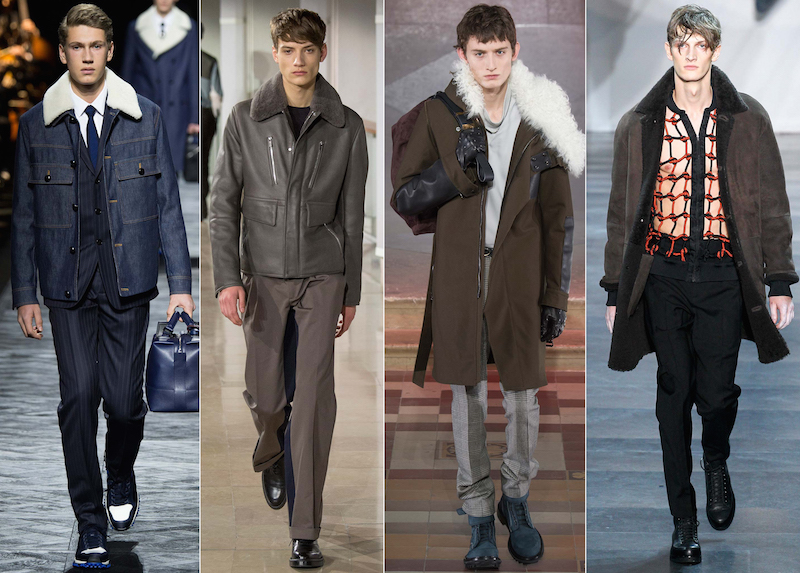 Shearling Show for Men’s Wear Trends