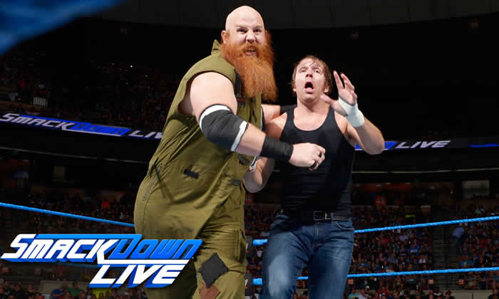 Dean Ambrose vs. Erick Rowan: SmackDown Live,
