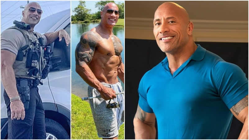 Dwayne ‘The Rock’ Johnson Reaches Out to Police Officer Who Looks Just Like Him