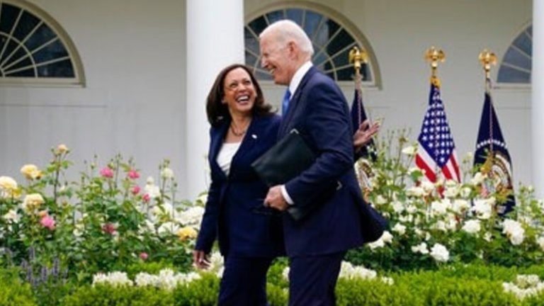 Biden and Harris Campaign Labels Trump as Weak in Heated Pre-Election ...