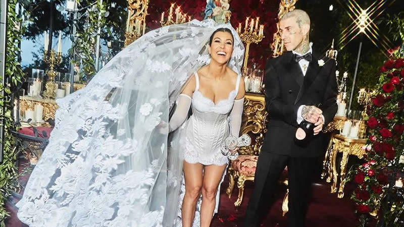 Kourtney Kardashian marries Travis Barker