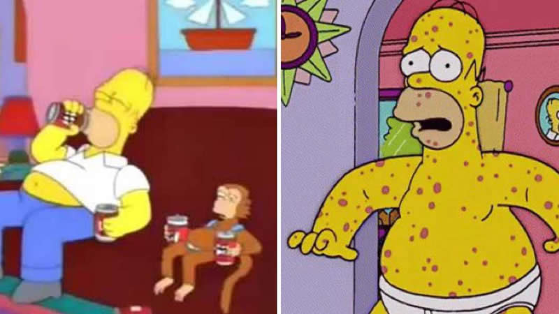 Simpsons predict Monkeypox