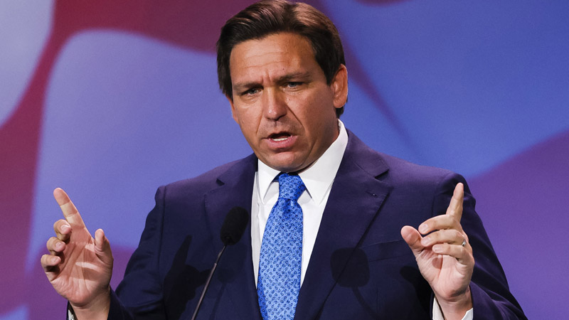  DeSantis Declines Trump VP Role with Brief Reply “No, I’m running for president”