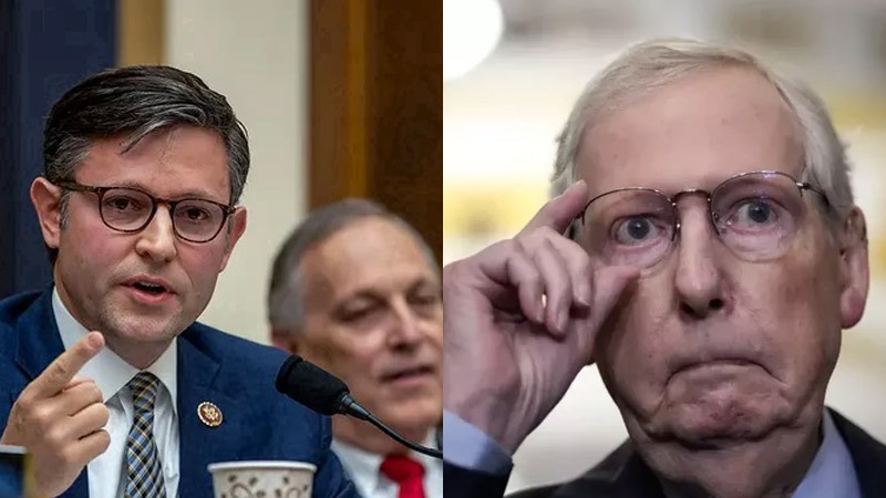  Inside the Riveting Power Struggle: Johnson and McConnell Clash Over Political Priorities