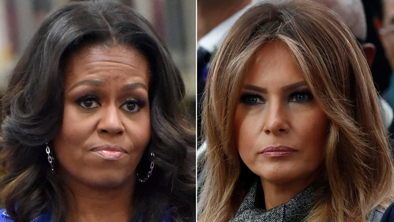  Melania Trump’s alleged “jealousy” against Michelle Obama