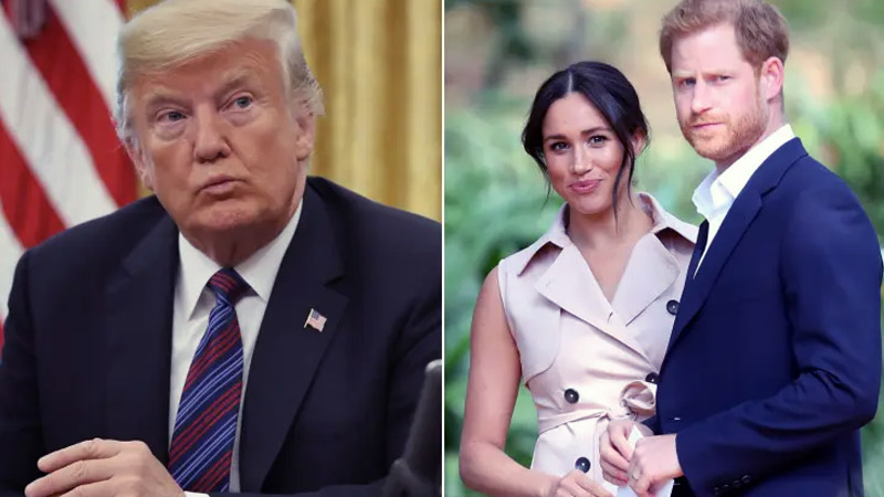  “Betrayed the Queen” and he would be “on his own” Trump Criticizes Prince Harry and Questions His Protection in the US