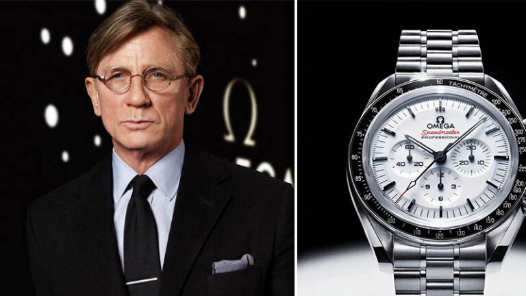 Omega Unveils Striking 'Daniel Craig' Edition of Speedmaster Moonwatch ...