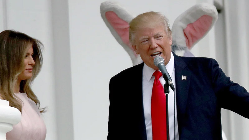  Trump’s Easter Tirade Unleashes a Social Media Storm