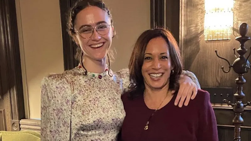  “Almost all art at this level is money laundering, Prove me wrong” Kamala Harris’ stepdaughter Ella Emhoff Steps into the Art World with a Textile Exhibition at Cannabis Shop