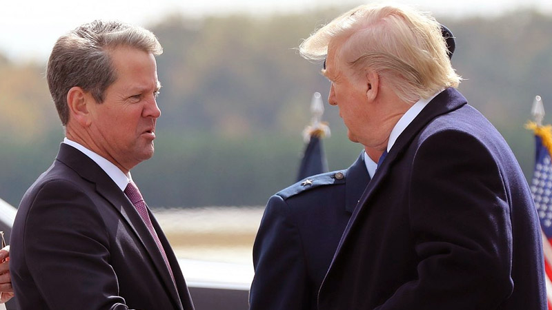  Governor Brian Kemp Calls Out Trump’s False Claims: ‘Biden Called Yesterday Afternoon’