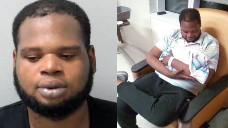 Dad Arrested Allegedly Dragging Newborn