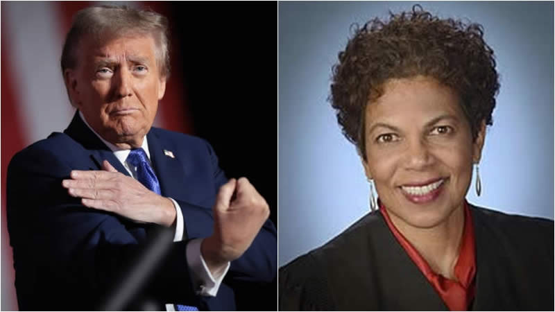 Trump and Tanya Chutkan